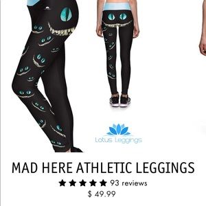 Lotus leggings Cheshire Cat size large